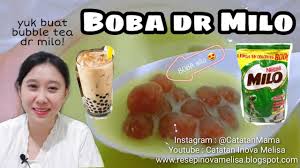 Setelah mendidih, kecilkan api, tuang tepung tapioka sedikit selain itu, bubble tea juga mengandung lemak trans dalam julah yang banyak. Cara Buat Boba Pakai Milo Bubble Tea L Ide Bisnis Rumahan Mommy Inova Melisa Youtube