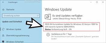 Microsoft started to upgrade windows 10 1903 devices to the 1909 version of the operating system, to prepare windows 10, version 1903 is about to reach its end of support on december 8, 2020. Download Kb4549951 Update Fur Windows 10 1903 Und 1909 18362 778 18363 778 1903 1909 Download Update Windows Faq