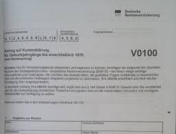 Die gesetzliche rentenversicherung im überblick: Achtung Kontenklarung V0100 Bzw V100 Scheinselbstaendigkeit De