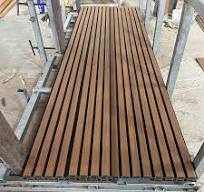 Co-extrusion Wall Panels Anti-Slip Decorative for Hotel Interior Outdoor  Garden Wall Cladding