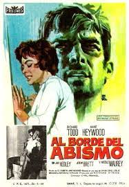 Al Borde Del Abismo 1963 The Very Edge De Cyril Frankel Tt0056656 Carteles De Cine Pulp Fiction Cine