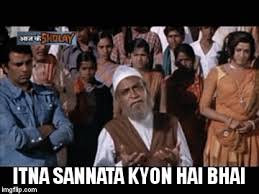 Itna sannata kyun hai bhai gif 2 » GIF Images Download