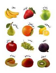 Learn Arabic Teaching Aid School Madrasa Children Kids 120 Fruit Stickers Learning Arabic Arabic Kids Islamic Kids Activities