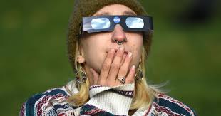 Eclipse watching at MSU Billings