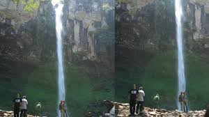 No nama kota/kabupaten ibukota 1 kabupaten lampung barat liwa 2 kabupaten lampung selatan kalianda 3 kabupaten lampung tengah gunung sugih 4 kabupaten lampung timur sukadana 5 kabupaten lampung utara kotabumi 6 kabupaten kabupaten way kanan. Air Terjun Putri Malu Way Kanan Lelah Perjalanan Ke Lokasi Terbayar Pesona Keindahannya Tribunnews Com Mobile