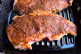 Pan Seared New York Strip Steak With Garlic Butter Sauce Onions Brunch Time B Steak Recipes Pan Seared Beef Loin Strip Steak Recipe Strip Loin Steak Recipe
