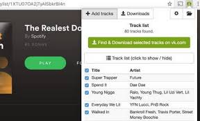 Proporciona a los usuarios descargar la colección de listas de reproducción de . Spotiload Spotify Vk Downloader Chrome Extension 2021 Review