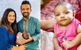 Rahane at that time new delhi: Ajinkya Rahane Names His Daughter Aarya Shares Her Picture On Instagram