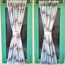 Salah satu unsur penting itu adalah jenis jendela rumah kita. Spiral Salur Gorden Kupu Kupu Paket Lengkap Gordyn Minimalis Jendela Kecil Gorden Pita Murah Shopee Indonesia