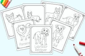 Dogs love to chew on bones, run and fetch balls, and find more time to play! 35 Free Printable Dog Breed Coloring Pages For Kids The Artisan Life