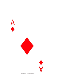 If the ace of spades is between two aces, it is a complete certainty of success for everything you want; Ace Of Diamonds Poker Card 5x5 Graph Paper Notebook With 20 X 20 Squares For Work Home Or School 8 5 X 11 Notepad Journal For Math Science Mapping Video Games And