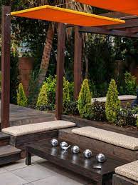 These Outdoor Shade Ideas For The Backyard Are Awesome Whether You Are Looking For Cover A Deck A Patio Or Just Par Backyard Shade Patio Shade Diy Patio Cover