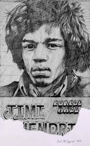 Hey all 🙂 Here are six of my artwork pieces I drew if people. The first  picture isn't anyone 🙂, the others are Janis Joplin, Jerry Garcia, Jimi  Hendrix, Cheech and Chong