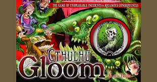 The more miserable they are when they pass on, the better chance you have of winning. Cthulhu Gloom Board Game Boardgamegeek