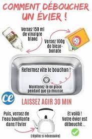 Comment Deboucher Un Evier Avec Du Bicarbonate Et Du Vinaigre Blanc En 2020 Comment Deboucher Un Evier Deboucher Evier Produits De Nettoyage Naturels