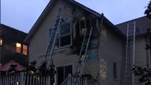 The fire was called in around 4:30 p.m. Three Hurt In Fire On Colfax Evanston Now