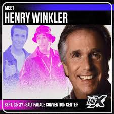 📣 In case you missed it, Henry Winkler will be at FanX Salt Lake Comic  Convention!!, 🎟 Join us September 25th-27th, get your tickets:  https://bit.ly/4mYv5ls
