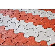 Interlock — tɪ̱ntə(r)lɒ̱k/t interlocks, interlocking, interlocked 1) v recip erg things that interlock or are interlocked go between or through each other so that they are linked. Red And White Trihex Broad Interlock Pavers For Landscaping And Pavement Rs 3200 Unit Id 17971020888