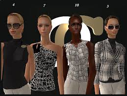 This is your sim's default outfit. Mod The Sims Gucci Ready 2 Wear By Q Couture