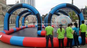 Our 100 ft collision course zorb ball track is a whopping 100 feet long and has nearly 250 feet of racing lane action. Fabulous Party Planner 002081333 D Event N Kids Party Planner Kuala Lumpur Selangor Malaysia Carnival Game Rental