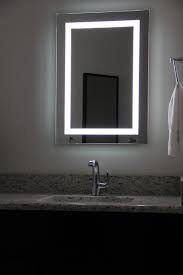 Lighted Image Led Bordered Illuminated Mirror Large Click On The Photo For Extra De Large Bathroom Mirrors Led Mirror Bathroom Mirror With Built In Lights