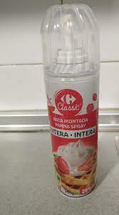 Faites vos courses en ligne aux mêmes prix qu'en magasin et faites vous livrer ou retirez rapidement vos courses dans votre magasin. Nata Montada Spray Carrefour Classic 250 G