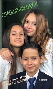 Jennifer lopez with her father, david lopez.today. Jennifer Lopez And Alex Rodriguez S Children Graduate
