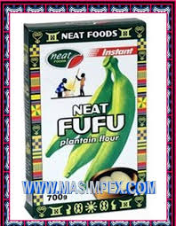 Fufu, also known as foofoo, foufou, fufou, gari and many other names and variations, is a staple food in west african cuisine, often used as a side dish for dipping in stews and traditional west african. Neat Plantain Fufu 700g Indian And African Grocery Store