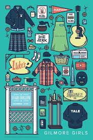 Gilmore Girls Tv Parts Poster By Emma Butler Gilmoregirls Poster Lorelai Rory Lukesdiner Lukeandlorelai Gilmore Girls Girlmore Girls Gilmore Girls Fan