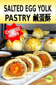 Serve this with a good vanilla ice cream and rich caramel sauce. Salted Egg Pastry How To Make In 3 Steps Traditional Chinese Dessert