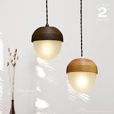 ペンダントライト どんぐり メルヘンチック ウッド 木製 ガラス 1灯 ナチュラル レトロ かわいい 絵本 森のライト ミニサイズ 天井照明 電球なし  LED対応 : ワアプ - 通販 - Yahoo!ショッピング