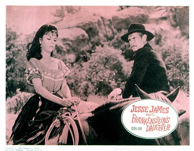 Jesse James Meets Frankenstein's Daughter 1966 Lobby Card 2