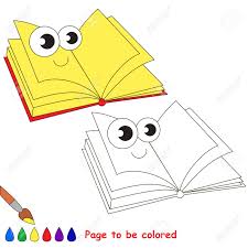 Notebook coloring pages are a fun way for kids of all ages to develop creativity, focus, motor skills and color recognition. Notebook To Be Colored Coloring Book To Educate Kids Learn Colors Visual Educational Game Simple Level Coloring Pages Royalty Free Cliparts Vectors And Stock Illustration Image 74023470