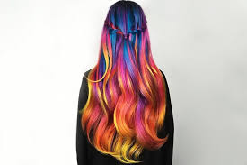 Crimped updos and colorful hairstyles are the current new faves. 33 Colorful Ombre Hair Ideas To Inspire You This Summer