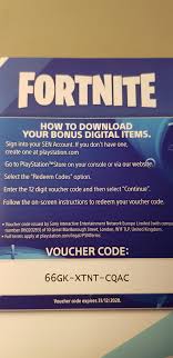 Where is v bucks gift card number located on card? Image Voucher Code For Fortnite Neo Versa Bundle Eu I Got A New Controller With A Code I Have No Use For Feel Free To Grab It From The Description