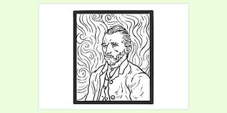 36+ van gogh coloring pages for printing and coloring. Van Gogh Colouring Pages Resource Easy To Download Print