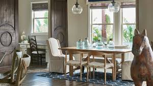 In the dining room, a walnut table from jute complements the oly studio chairs upholstered in a katie leede fabric. 16 Stunning Mediterranean Dining Rooms You Re Going To Love