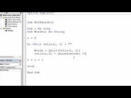 How To Use Split Function In Excel Vba Two Examples Youtube Excel Words Computer Help