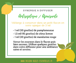 Une Synergie D He A Diffuser Qui Fait Double Emploi Tue Les Microbes Et Cree Une Atmosphere Propice A La Detente Huiles Essentielles Essentiel Huile