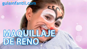 Maquillaje de reno para niños sencillo, cómo maquillar