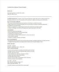 Classic cv template, to download and edit for free. Store Manager Resume 9 Free Pdf Word Documents Download Free Premium Templates