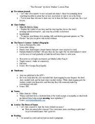 Check spelling or type a new query. The Flowers Alice Walker Worksheets Teaching Resources Tpt