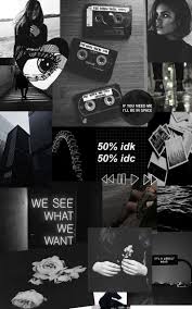 Free sad black wallpapers and sad black backgrounds for your computer desktop. Sad Black And White Aesthetic Wallpaper Hd Wallpaper
