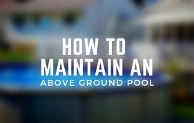 Also, the pool deck will need to be pulled several inches away from the pool to prevent damage to the pool structure. How To Maintain An Above Ground Pool The Pool Factory