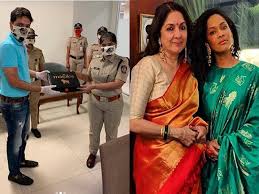 As per the reports, neena got married at the age of 16 with a boy from calcutta who studied from iit delhi, but the marriage lasted for only two years. Neena Gupta Daughter Masaba Gupta Donates Newly Designer Masks To Cops Obn
