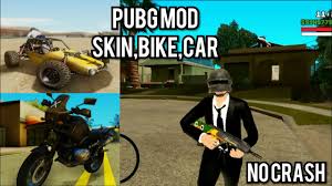 San andreas, grand theft auto v and grand theft auto online as part of the festive surprise update. Gta Sa Android Pubg Mod Skin Car Bike Youtube