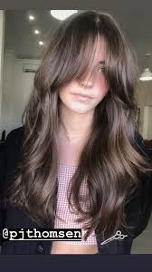 If it's darker, you should preferably go with lighter highlights, and that requires bleaching. Long Layered Hair Curtain Bangs With Highlights Novocom Top