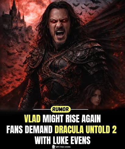 🦇 Could Dracula Untold 2 Still Happen? 🧛‍♂️🔥 After finding new life on  streaming, Dracula Untold has grown into a cult favorite, and fans are once  again calling for Luke Evans to