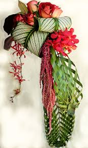 Tropical Wedding Flower Arrangement Cool Bouquet Idea With Images Tropical Flower Arrangements