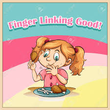 Finger lick'in good — mar'ja. Idiom Finger Licking Good Illustration Royalty Free Cliparts Vectors And Stock Illustration Image 44054936